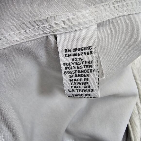 Straight Down Men's Golf Grey Quarter Zip Sweater Size L - Picture 8 of 12